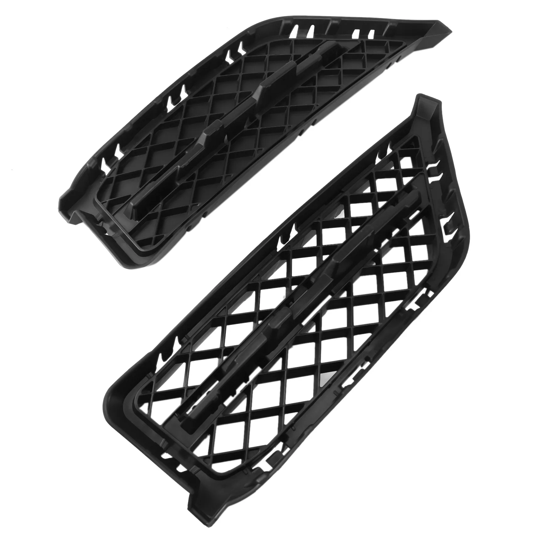 Car Front Bumper Trim Grilles For-BMW X1 E84 Sportline Xline 2009-2015 51117303757 51117303758