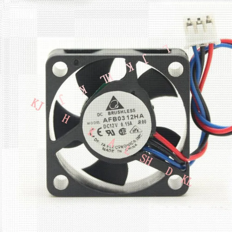 N para Delta AFB0312HA 3010 12V 0.15A 3 cables silencioso Notebook CPU ventilador de refrigeración