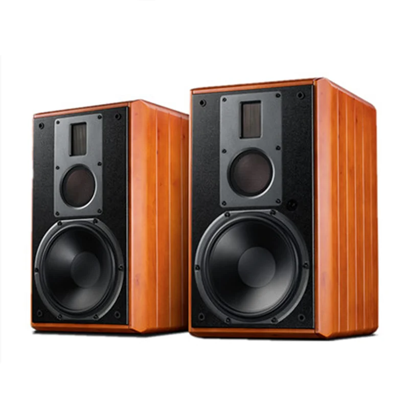 HIVI/M5A Three-way Wireless Active Bookshelf Speakers 8 Inch Mid-woofer Isodynamic Ribbon Tweeter WIFI Bluetooth Active Speaker