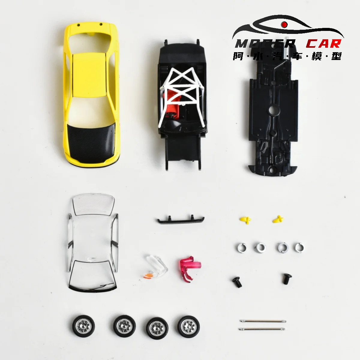 Build Drive 1:64 EG9 AE86 Druckguss-Modellauto