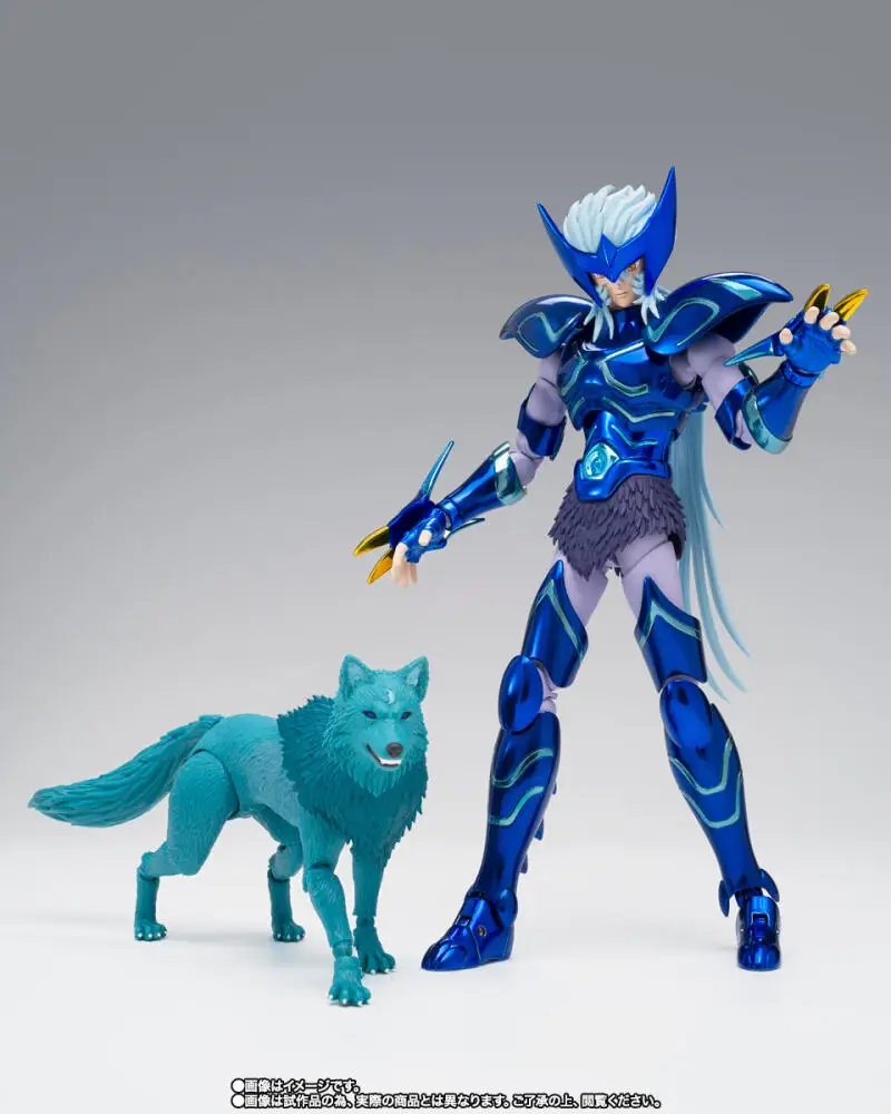Hot Sale In Stock Bandai Myth Cloth EX Saint Seiya Alioth Fenrir Figure Anime Action Model Gift