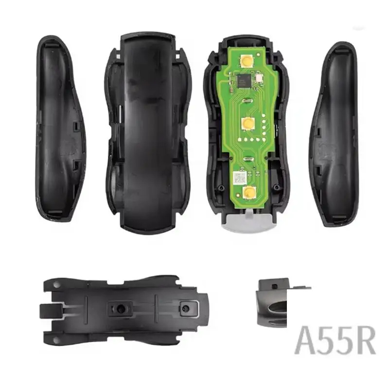 

5R-For Xhorse XSCH01EN XM38 Universal Smart Key Car Remote Control Key 3 Buttons Car Key With Chip Support 4D 8A 4A