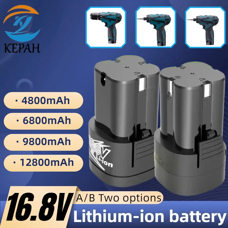 

Новый литиевый аккумулятор 16,8 В 6,8 Ач 18650, литий-ионный аккумулятор, аксессуары для электроинструментов для аккумуляторной отвертки, электрическая дрель, аккумулятор P108