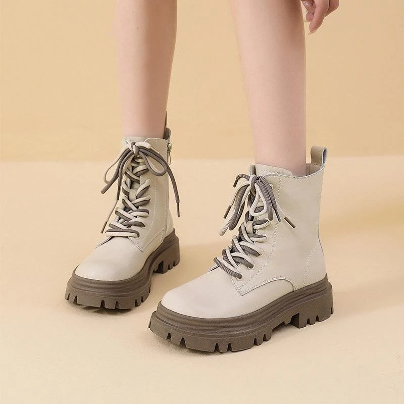 Women's Winter Boots Platform Thickened Snow Boots For Woman Trend 2026 Fashion Booties Woman Warm Women Shoes Flats Ladies Shoe