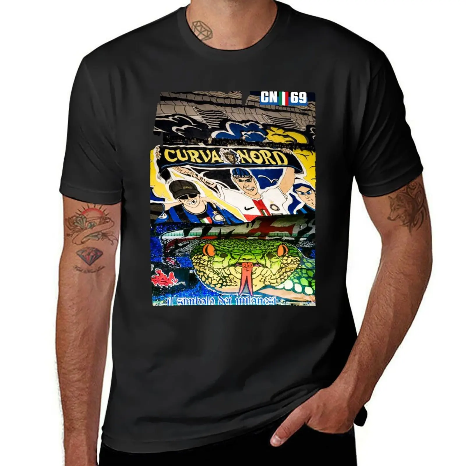 

Curva North Inter T-Shirt kawaii clothes tees blacks t shirts men