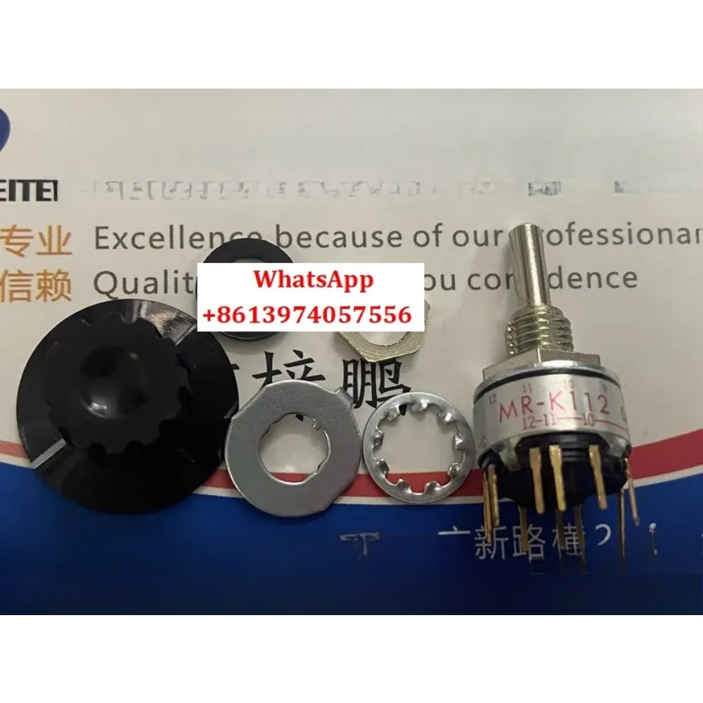

Япония NKK MR-K112 2-12-полосный поворотный переключатель с числовым программным управлением, станок, электронный маховик, специальная ручка