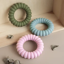 Color Kids 1PC Baby Silicone Teething Toys BPA Free Rattles Teether Toys For Baby Gift Infants Molar Toys Training Sensory Toys