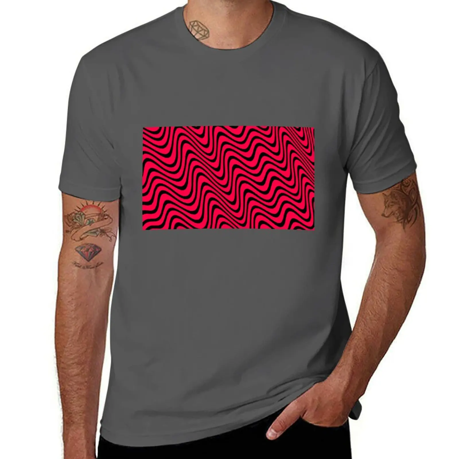 

PewDiePie Red And Black T-Shirt Non-Shrink Basic Cotton T-Shirt