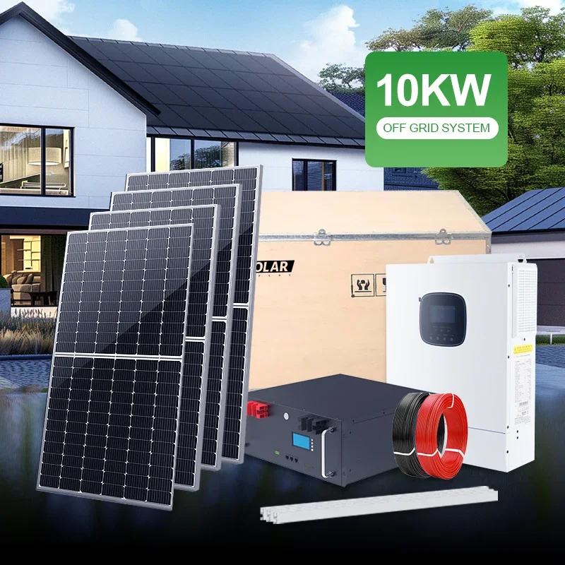 

15kw 20kw 30kw Commercial Solar Panel System Ground Mount Off-grid Solar Power System OEM ODM