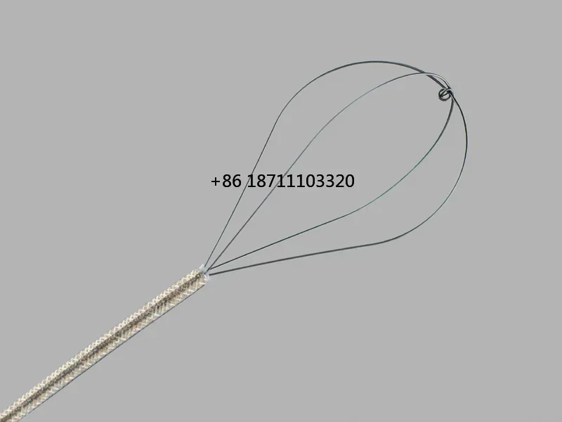 1.7Fr 1100m 8mm Triple petal type disposable Nitinol Urology stone baskets/Urology stone retrieval baskets/Urology stone grasper