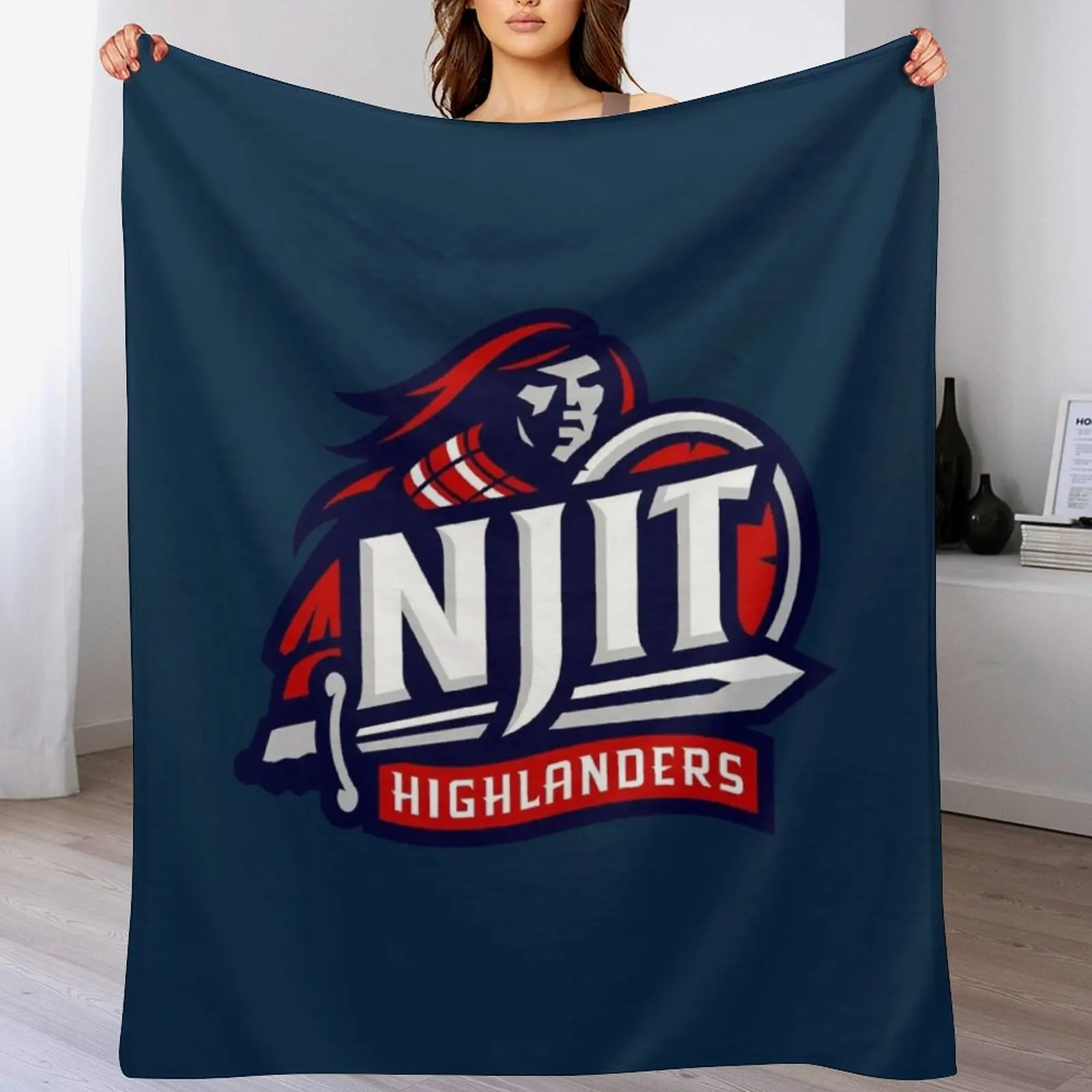 

NJIT-Highlanders-Baseball Throw Blanket Summer Picnic christmas decoration For Baby Blankets