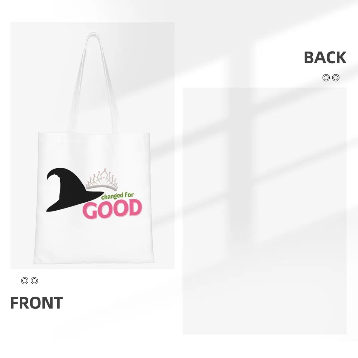 حقيبة يد قماشية متغيرة من أجل اقتباس جيد، حقائب بقالة ذات سعة كبيرة للمتسوقين للنساء #6