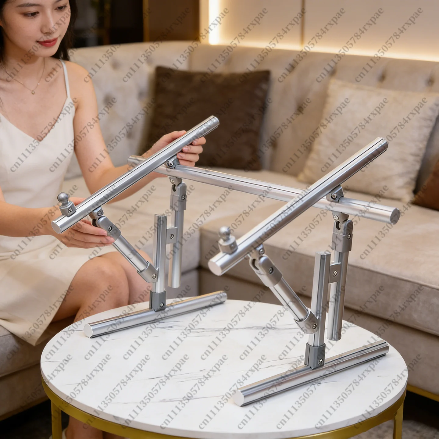 Aluminum Alloy Reinforced Adjustable Stitch Frame,Reinforced Cross-stitch Frame Bed