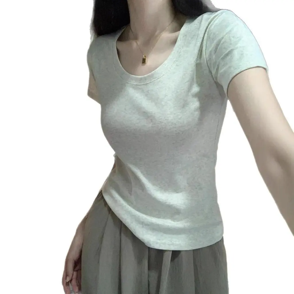 

Classic Summer T-Shirt Women's Fashion Basic Fit Top Casual Wear