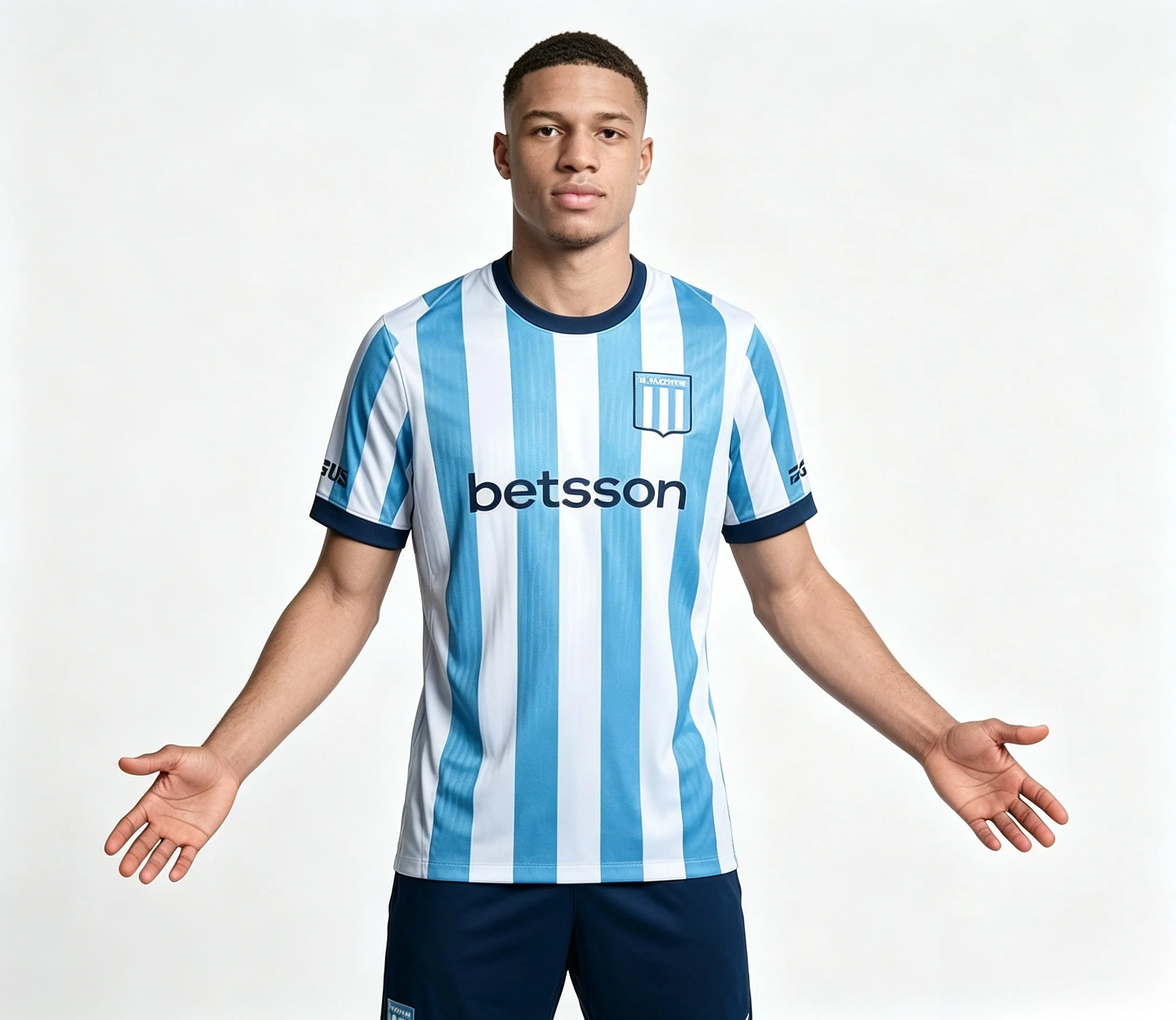26-27 new Mens Soccer Game Racing Club De Top Adult Jersey Unisex Sports A-Avellaneda Training Quick drying  breathable  tee
