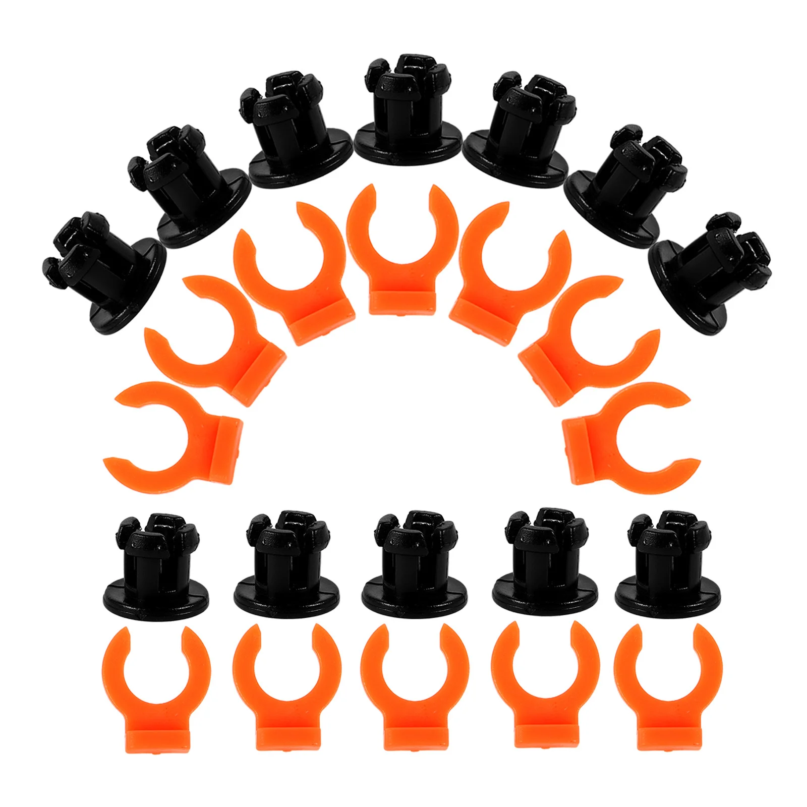 

1Set 3D Printer Mounting Clips Tube Fastening System Reliable Lock Design for 3D Printing Support Tube Clamp Quick Connector