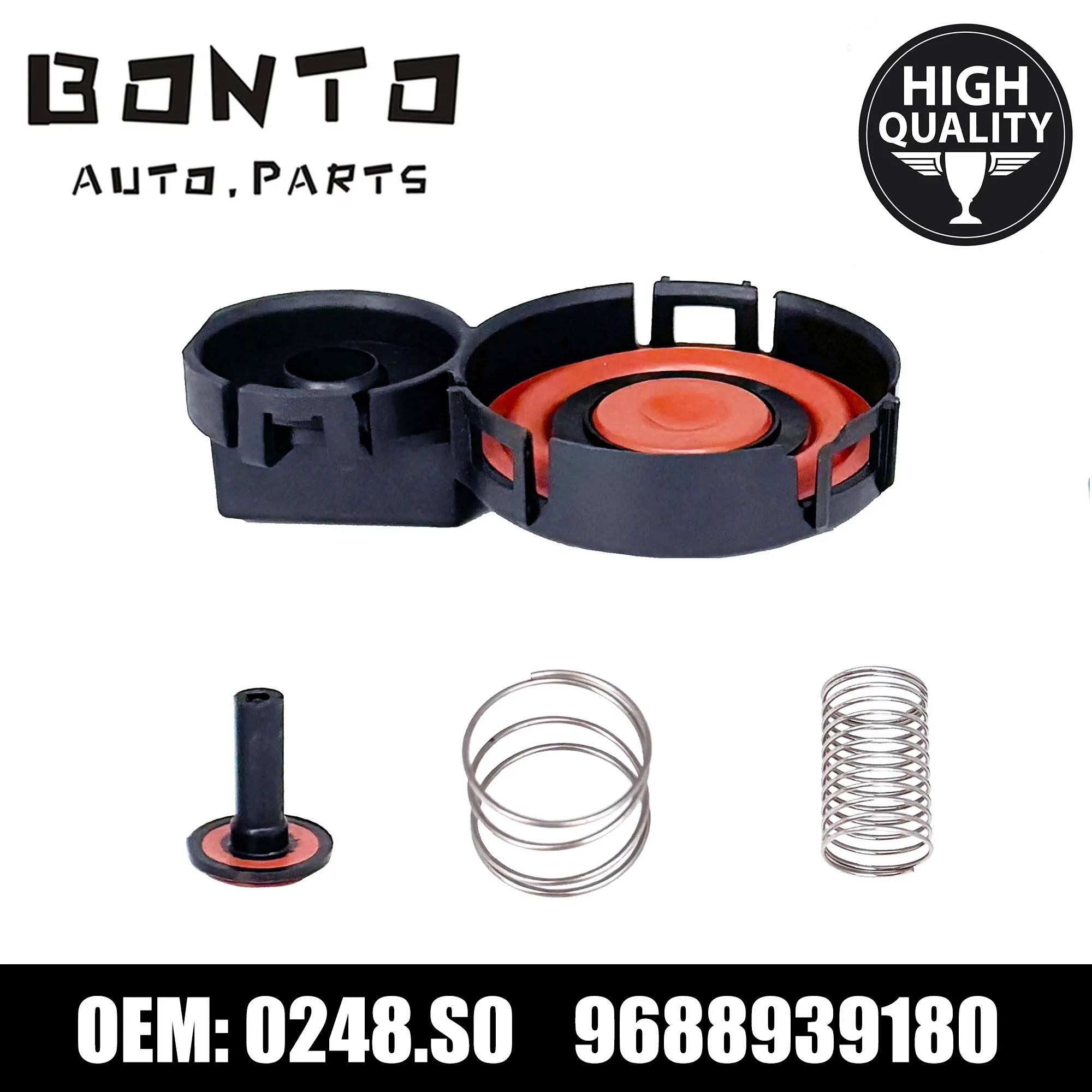 

BONTO PCV Valve Cover Repair Kit Cap For Peugeot Citroen PSA Volvo Ford 1.6hdi 8v OEM:0248.S0 9688939180