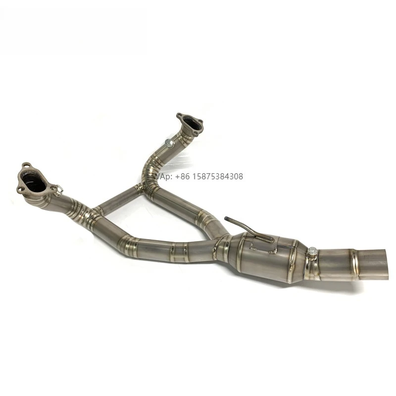 

R1250GS Motorcycle Titanium Alloy Exhaust Link Pipe for R1250GS/ ADV/RT/RS/R 2019 2020 2021 2022 2023 Exhaust Pipe