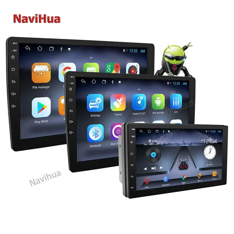 

Touch Screen GPS Navigation Center Control DVD 2 Din 10 Inch TS7 Android Auto Universal Car Stereo Radio Video Multimedia