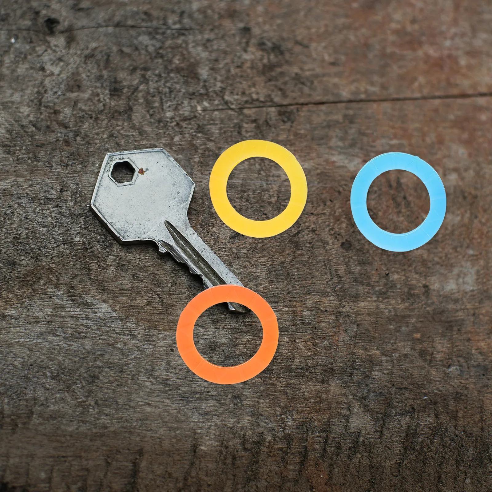 24Pcs Silicone Elastic Key Caps Sleeve Ring Key Identifier Waterproof Dustproof Protective Cover Coding for Keys