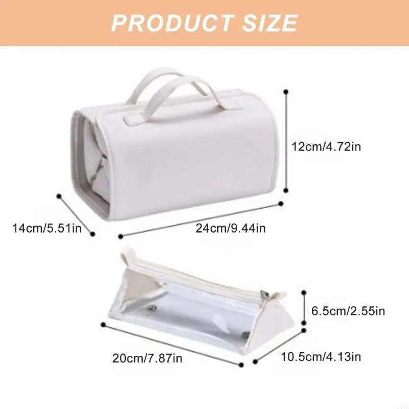 

Multi Compartment Toiletry Bag Detachable And Waterproof Makeup Bags For Travel 547A