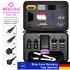 2025 UV V ライト ヘアエクステンション セット Wikytina ツール キット、UV エクステンション接着剤長持ちリムーバー マシン - サロン スタイリング ツール 1