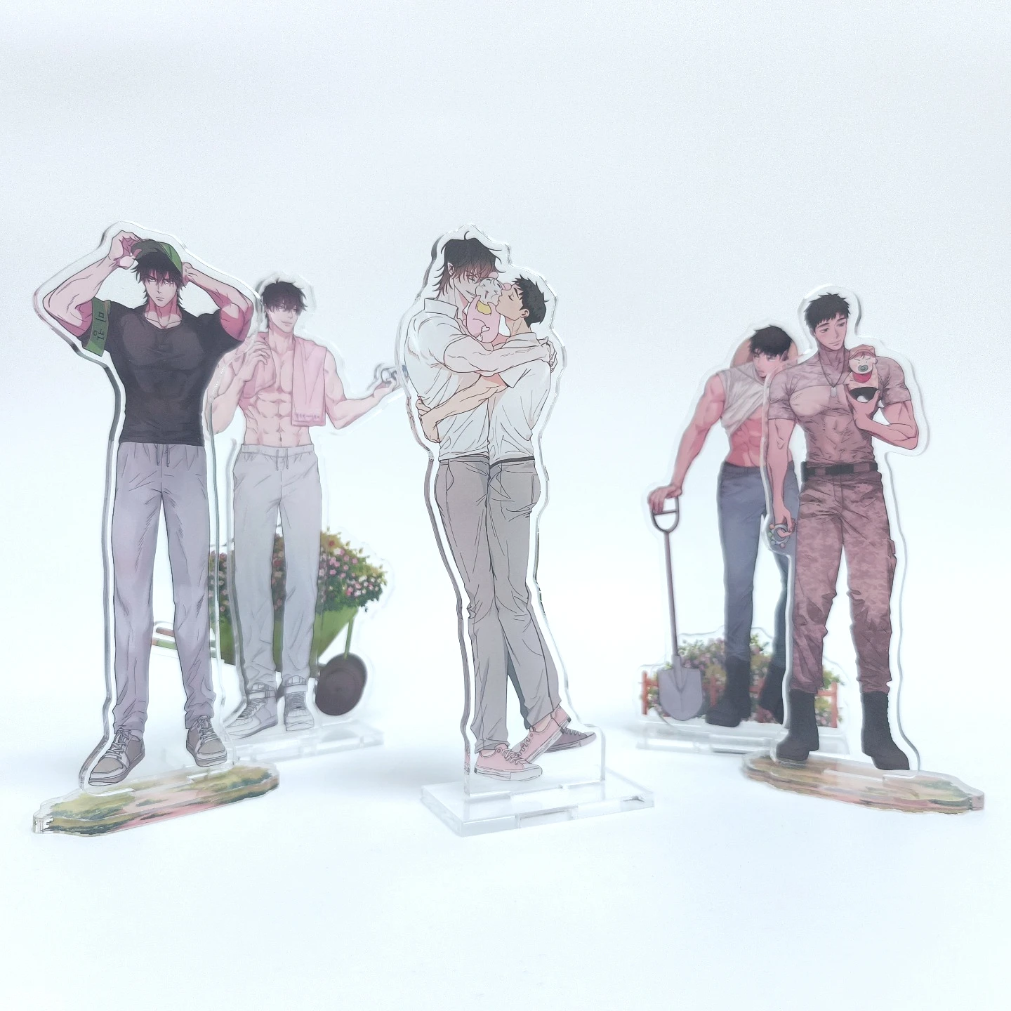 Our Sunny Days Acrylic Stand BL Yaoi Manhwa Key Chain Anime Collectible Gift