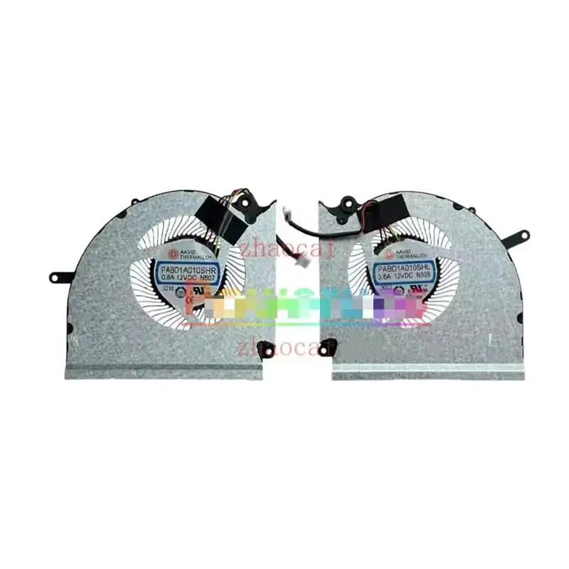 Novo ventilador original do dissipador de calor do cooler da cpu/gpu do portátil para msi raider ge78 vetor gp78 gp78 hx MS-17S1 17s2 PABD1A010SHR-N507 n508