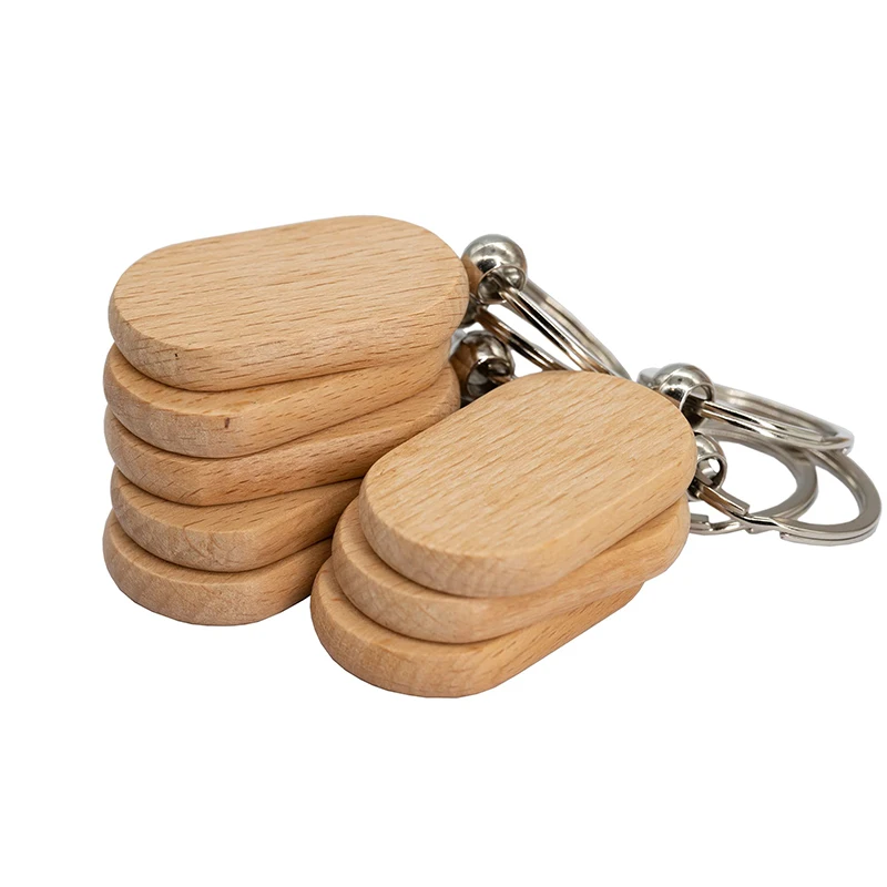 60 Stück Holz Schlüssel bund Rohlinge Holz leere Schlüssel anhänger unvollendete Rohlinge Holz Schlüssel anhänger Schlüssel anhänger leer Holz Schlüssel anhänger Schlüssel ring