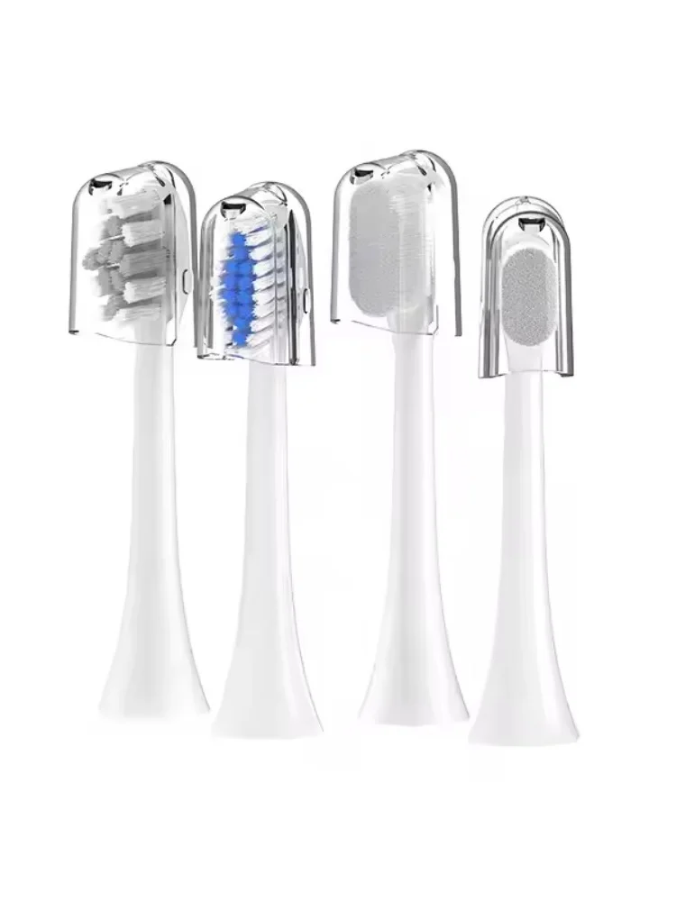 Couvercle anti-poussière pour tête de brosse à dents électrique Philips, 6 pièces, réutilisable, Transparent, protecteur de tête, usage domestique et voyage