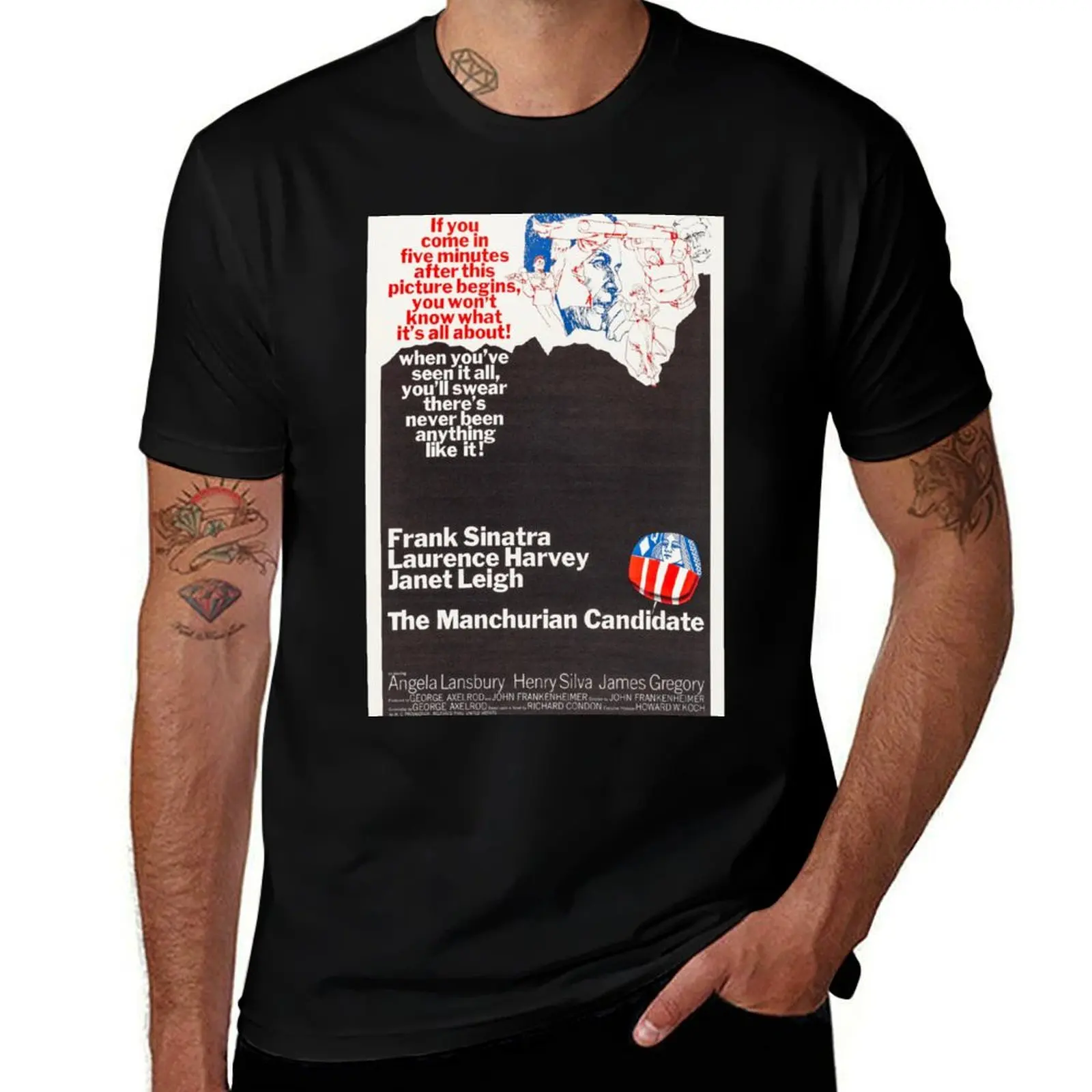

The Manchurian Candidate T-Shirt Soft Anti-Shrink Cotton Tee