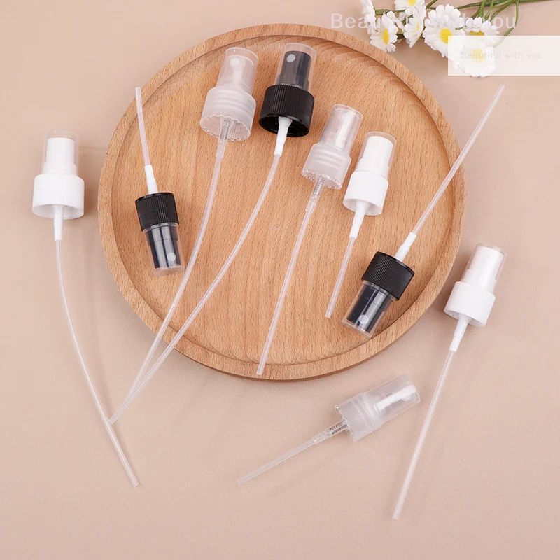 10Pcs Portable Spray Bottle Tops Pump Perfume Nozzle Fine Mist Sprayer Head Replacement Refillable Essential 18/20/24mm