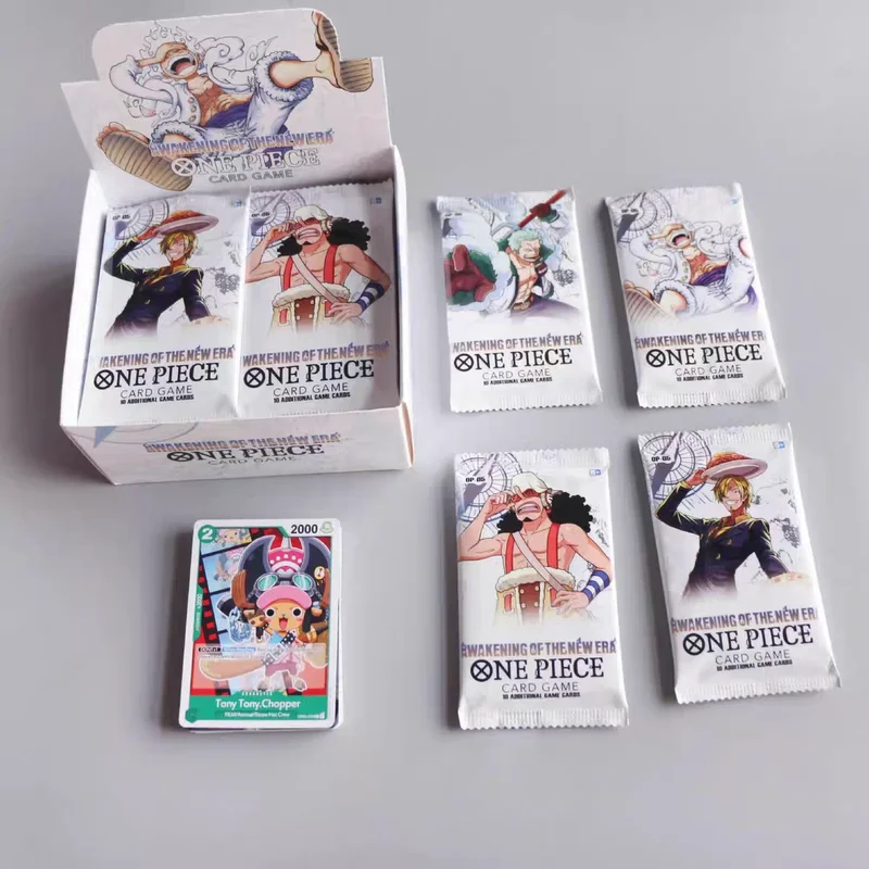 New Hot KAYOU 300pcs/Et One Piece Op05 Series Cards Booster Box Anime English Trading Game Card Collector Gift Toys