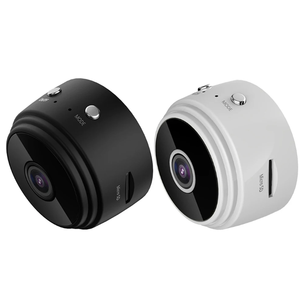 HD 1080P WiFi Smart Camera Visione notturna Mini telecamera Sorveglianza di sicurezza domestica Videocamera Video-eye Sicurezza Registrazione automatica