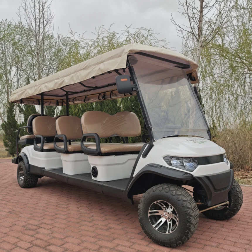 

Hot Sale 6 8 Seater 4 Wheel Electric Mobility Scooter Electric Golf Cart Lead-Acid Battery And Lithium Battery Optional Powered
