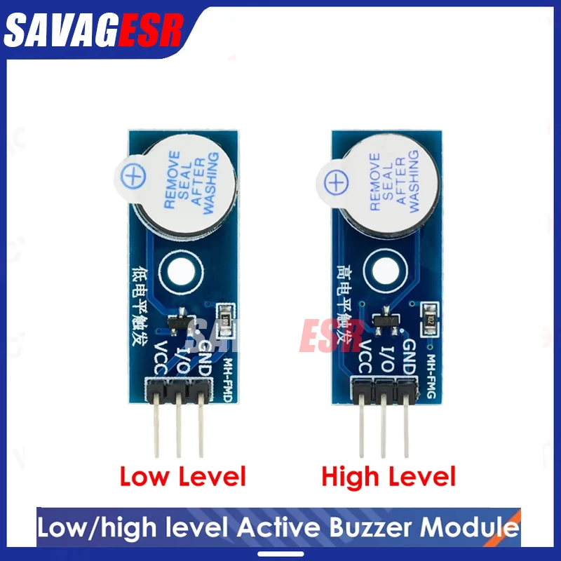 High Quality Active / passive Buzzer Module for New DIY Kit Active buzzer low level modules SAVAGESR