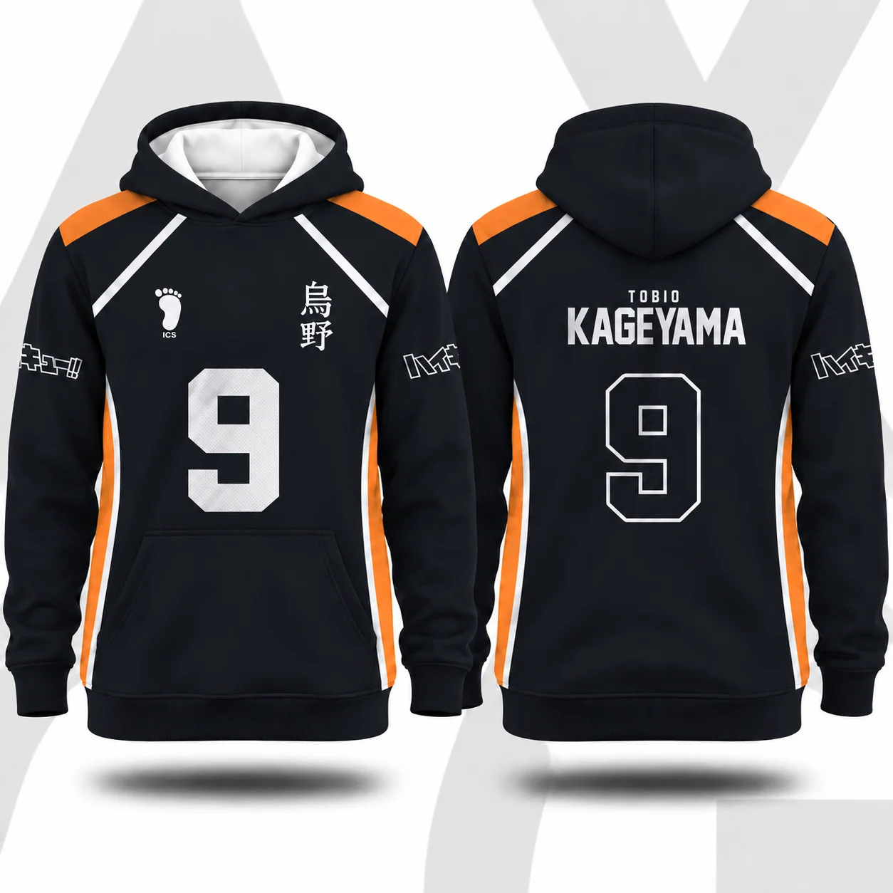 Haikyuu Anime Voleybol Temalı - Graphic Hoodie Streetwear incelemesi ve fiyatı