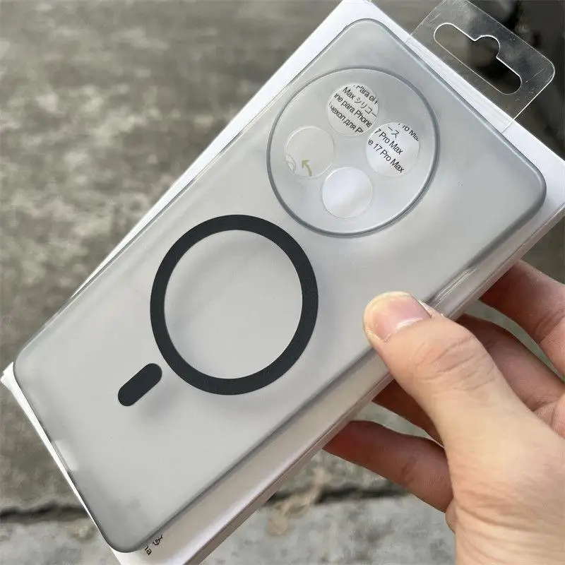 واضح درع ل Magsafe حافظة هاتف مغناطيسية لهاتف OnePlus 15 13 13T 12 R Ace 6 5 3 V 2 Pro ماتي شفافة غطاء شحن لاسلكي