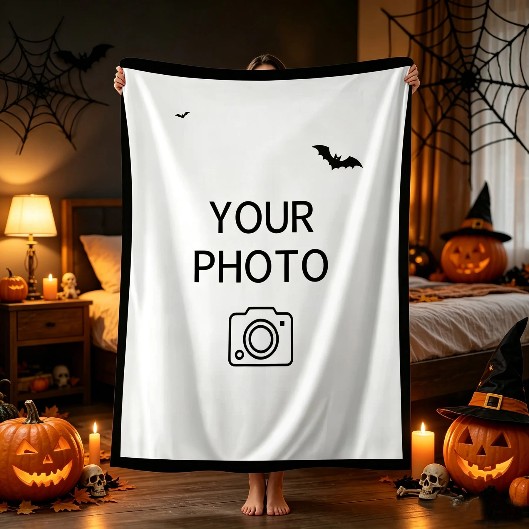 Personalized Photo Custom Blanket, Vintage Flannel Blanket, Custom Gift for Couples and Family Memories, Unique Souvenir Present