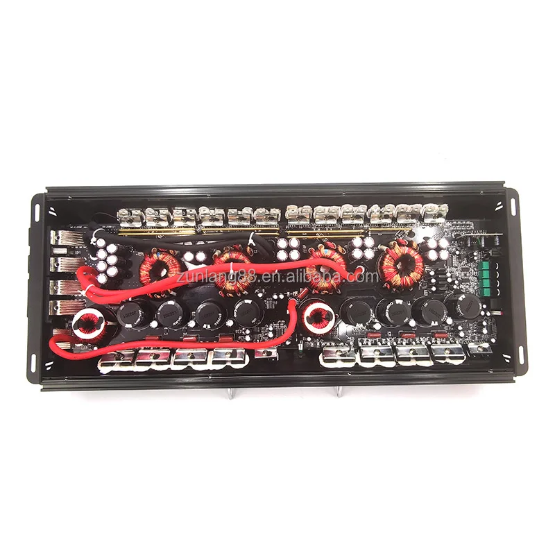 

Class D MonoBlock Korean 5800W RMS 1 Ohm Aluminum OEM 20 - 20000 Hz Korean Amp Class d Car Subwoofer Mono Amplifier