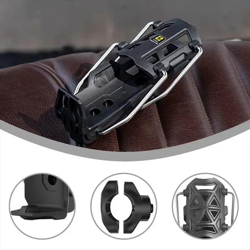 Universal 360° Rotation Bike Cup Holder for MTB Road Cycling Motorcycle Motorbike Adjustable Handlebar Mount Water Bottle Cage