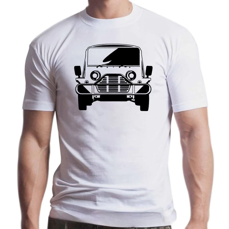 mens summer Tops Hattori  Classic harajuku mens summer Tops New Moke T-Shirt - Austin Morris Leyland Classic Car