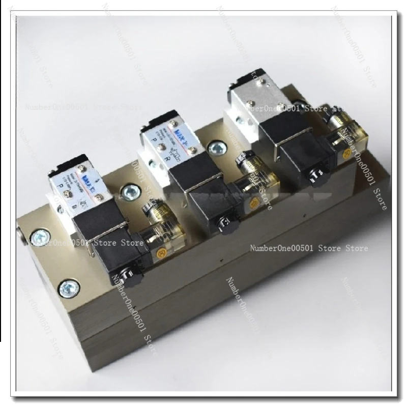 

High Pressure Blow Molding Valve Unit Air Valve Set For Bottle Blowing Machine