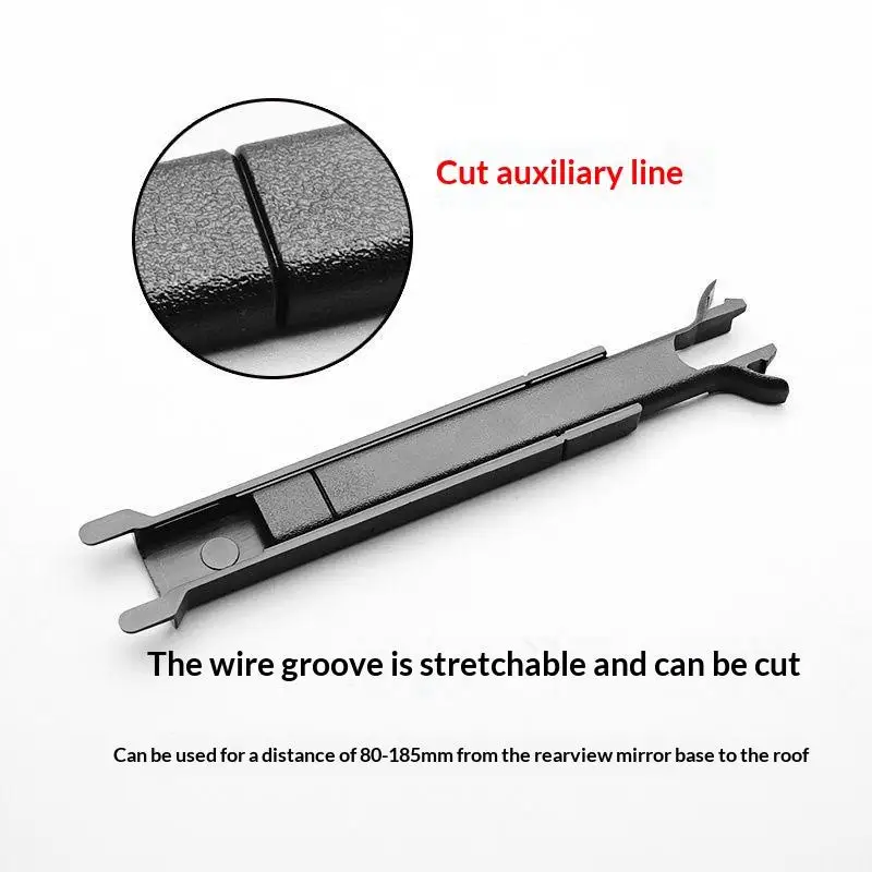 

1 Piece Plastic Wire Channel For Cars Automotive Cable Sleeve Car Wire Duct Dash Cam Installation Cable Management Organizer