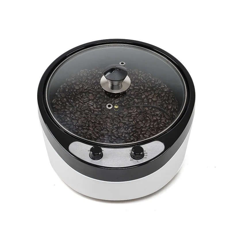 220V Electric Coffee Roaster Grains Peanuts Sesame Baking Machine Tea Dryer Temperature Control High Capacity