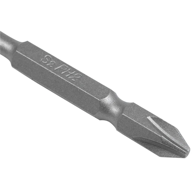 

WCS-25Pcs S2 Screwdriver Bits Set 100Mm Phillips Strong Magnet Driver Steel Double Head Hex Shank With Magnetizer Ring