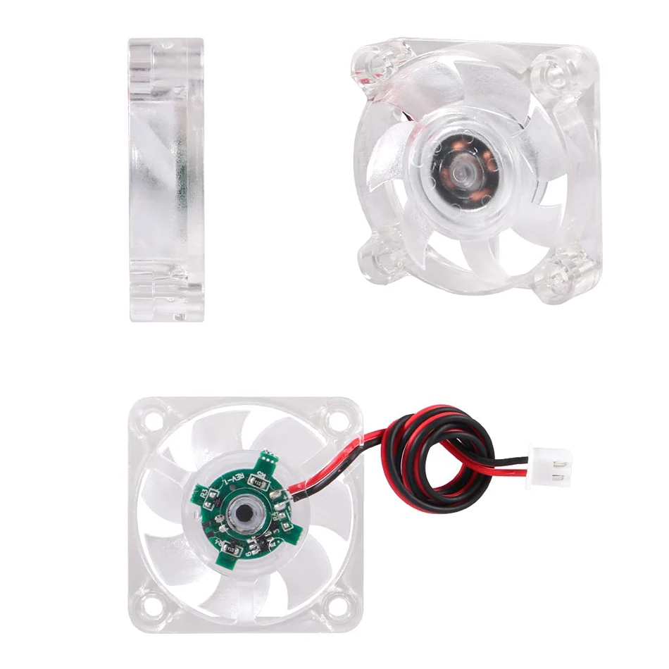 พัดลม40X40X10Mm 12V 4010 40มม.Extruder Hot End พัดลมทำความเย็น DC 12V Turbo พัดลมพัดลมวงกลมพัดลมสำหรับ3D ชิ้นส่วนเครื่องพิมพ์