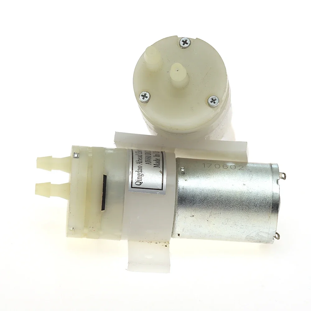 12V DC Small 370 Water Pump With DC Motor Low Noise Large Water Flow 0.66L/Min For Drinking Mini Diaphragm Vacuum Pump 9V-24V