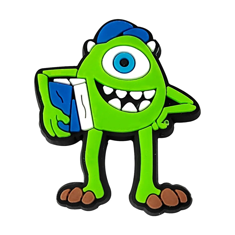 16/20/36/50 Stück Monsters Inc. University Schuh-Charms, Cartoon-Clog-Sandalen-Schuhdekorationen, Accessoires, Schnallen, Freunde, Geschenke – Detail 16
