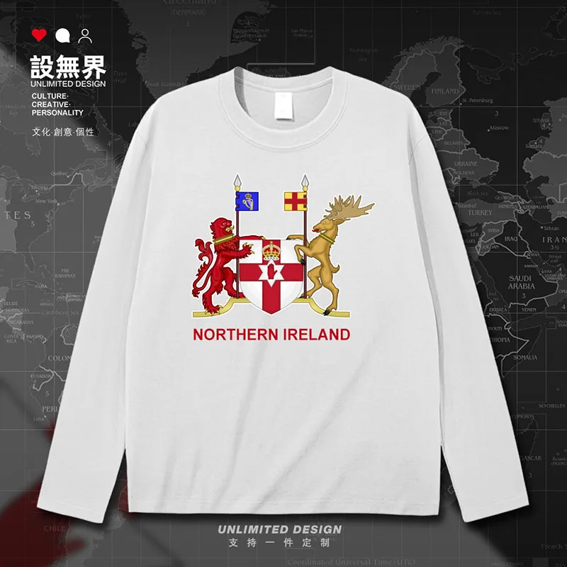 Northern Ireland Irish NIR NI mens t shirt new tops t shirt for men white sporting tracksuit streetwear casual summer clothes